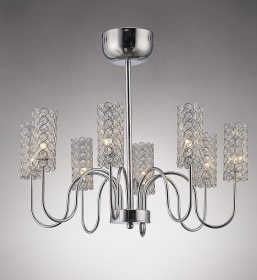 Martina Crystal Ceiling Lights Diyas Multi Arm Crystal Fittings Martina Crystal Ceiling Lights Diyas Multi Arm Crystal Fittings